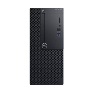 Dell Optiplex 3060 MT 8th Gen Intel Core i5 8500 (3.00GHz-4.10GHz, Intel H370 Chipset, 4GB DDR4 2666MHz, 1TB HDD, DVD-RW, USB Key+Mou) Brand PC