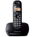 Panasonic KX-TG3411SX Cordless Black Phone Set