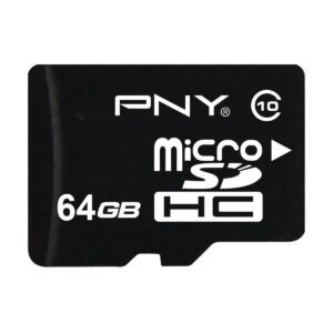 PNY 64GB MicroSDXC class-10 UHS-I Memory card With Adapter