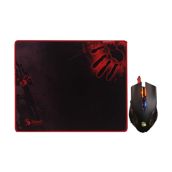 A4 Tech Q8181S Neon X Glide Gaming Q81 Mouse & S81 Mouse Pad