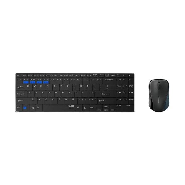 Rapoo 9060M Wireless Black Multi-mode Keyboard & Mouse Combo