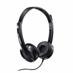 Rapoo H-100 Wired Black Headphone