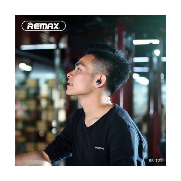 REMAX RB-T21 Mini Single Side Green Earphone