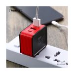 REMAX RP-U24 Kutry Series 2 Port USB & Type-c 3.4 A Red Adapter