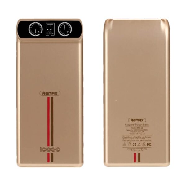 REMAX RPP-18 Kingree Series 10000mAh Gold Power Bank