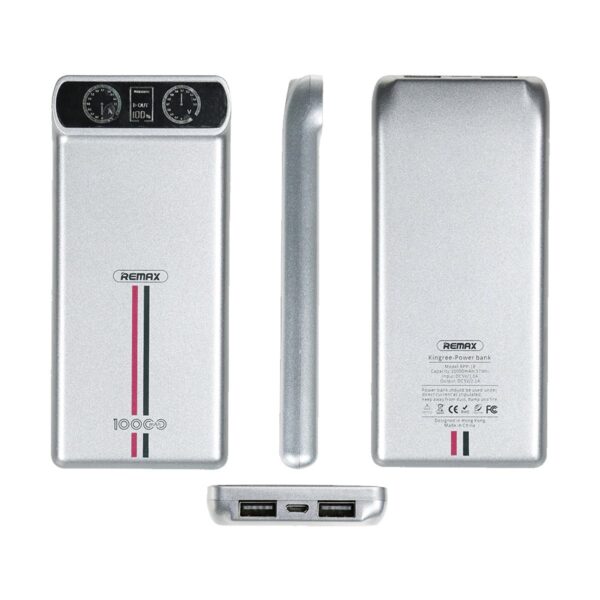 REMAX RPP-18 Kingree Series 10000mAh Grey Power Bank