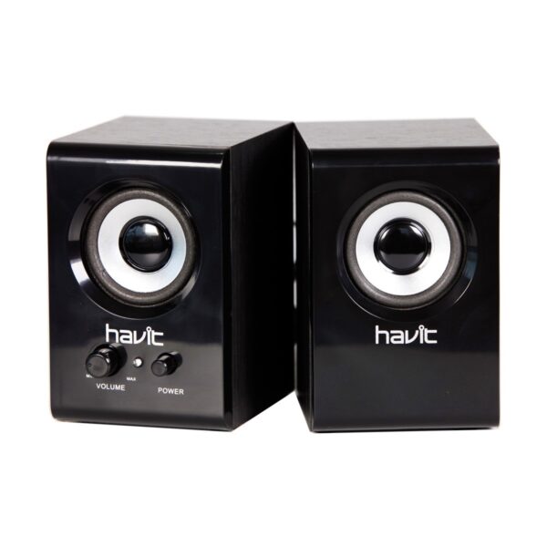 Havit SK490 USB Wooden AC Power Black Speaker