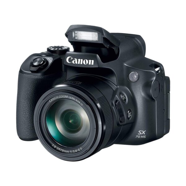 Canon PowerShot SX70 HS Compact Digital Camera with Built-in flash, 65x Optical, 4x Digital and 260x