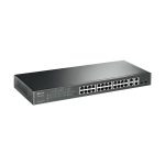 TP-Link T1500-28PCT (TL-SL2428P) JetStream 24-Port 10/100Mbps + 4-Port Gigabit Smart PoE+ Switch