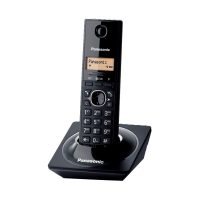 Panasonic KX-TG1711 Cordless Piano Black Phone Set