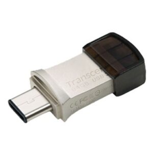 Transcend JetFlash 890S 32GB USB 3.1/Type C Silver Pen Drive