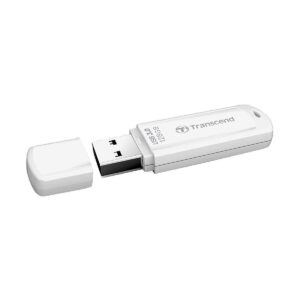 Transcend JetFlash 730 128GB USB3.0 White Pen Drive