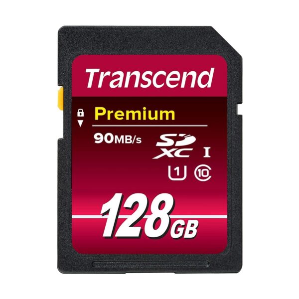 Transcend TS128GSDU1 128GB SDXC/SDHC Class 10 UHS-I 400x (Premium) Memory Card
