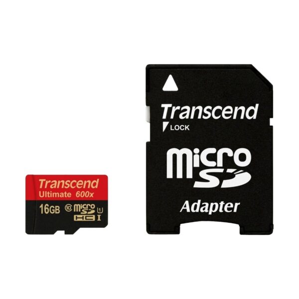 Transcend 16GB microSDHC Class 10 UHS-I 600x (Ultimate) Memory Card