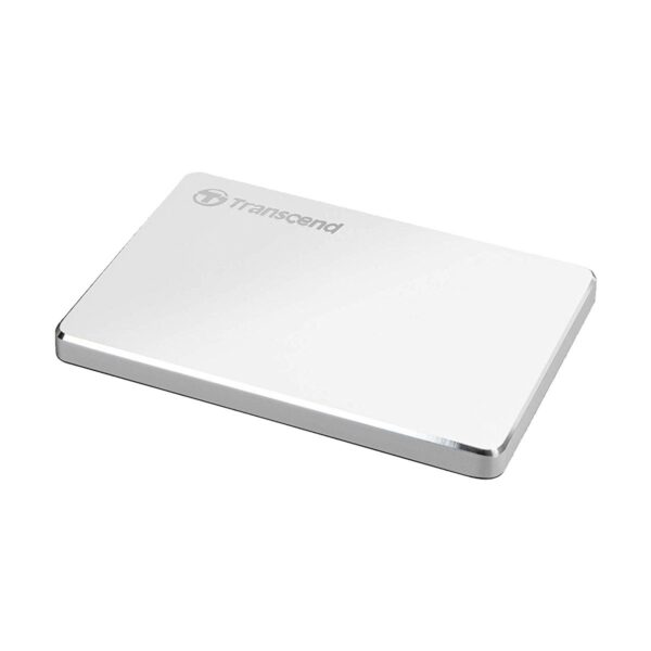 Transcend StoreJet 25C3S 2TB USB 3.1 Gen 1 Silver External HDD