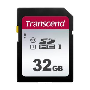 Transcend 300S 32GB SDXC/SDHC Class 10 UHS-I U1 Memory Card