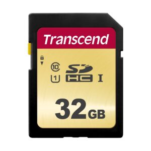 Transcend 500S 32GB SDXC/SDHC Class 10 UHS-I U1 Memory Card