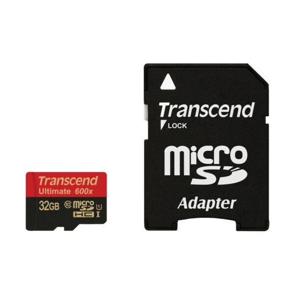 Transcend 32GB microSDHC Class 10 UHS-I 600x (Ultimate) Memory Card
