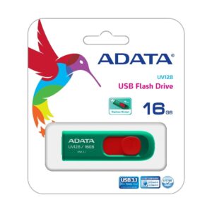 A Data UV128 16GB Red-Green USB 3.1 Pen Drive