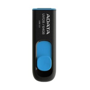 A Data UV128 64GB Black-Blue USB 3.1 Pen Drive