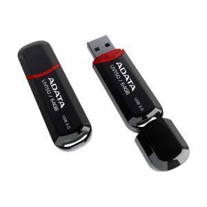 A Data UV150 64GB Black USB 3.1 Pen Drive