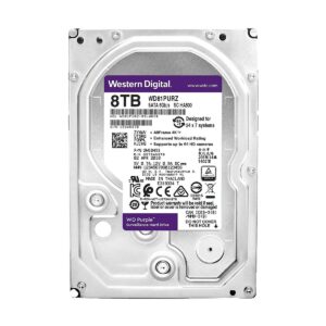 Western Digital Purple 8TB 3.5 Inch SATA 5400RPM Surveillance HDD