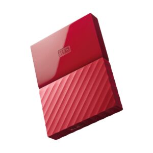 Western Digital My Passport 1TB USB 3.0 Red External HDD