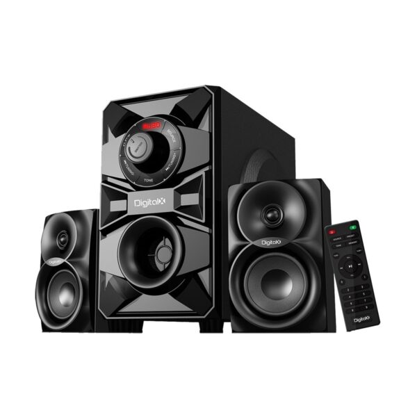 Digital X X-F934BT 2:1 Bluetooth Black Speaker