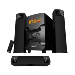 Digital X X-F999BT 3:1CH Bluetooth Black Speaker