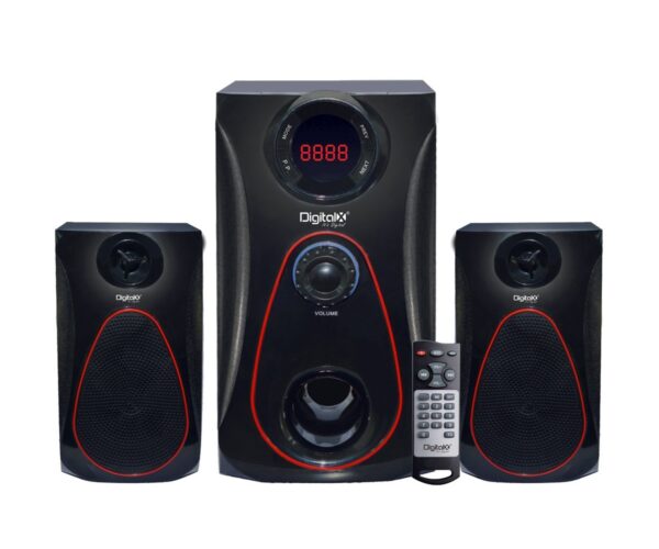 Digital X X-L790BT 2:1 Bluetooth Black Speaker Price in BD