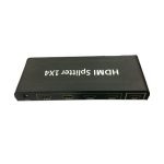 K2 DTECH Powered 1 In 4 Out HDMI Video Splitter Distribution Amplifier