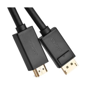 DisplayPort Male to HDMI Male, 2 Meter, Black Cable