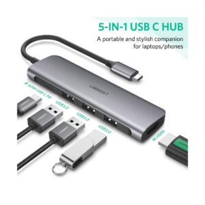 Ugreen USB-C Multifunctional Converter Gray