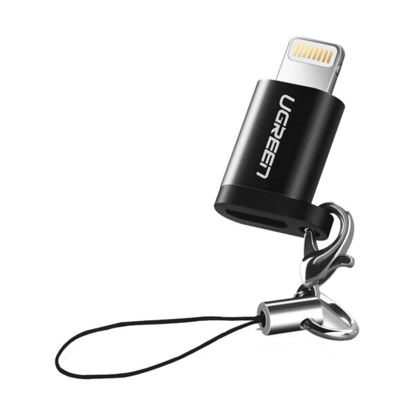 Ugreen Micro USB Female to Lightning Male Black Adapter