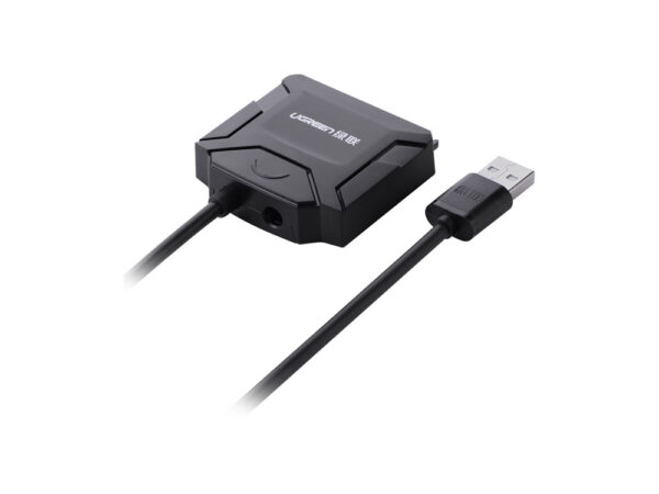 UGREEN USB 2.0 to SATA Hard Driver Converter with 12V 2A Power Adapter 50CM