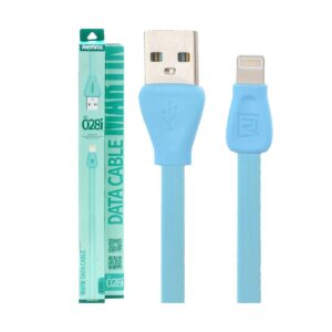 Remax USB Male to Lightning 1 Meter Blue Data Cable