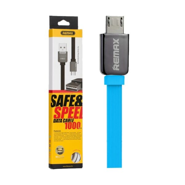 Remax RC-015m USB Male to Micro USB 1 Meter Blue Data Cable