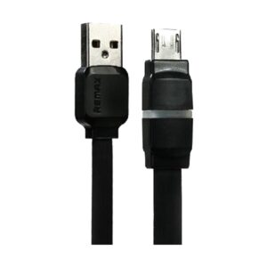 Remax USB Male to Micro USB 1 Meter Black Data Cable