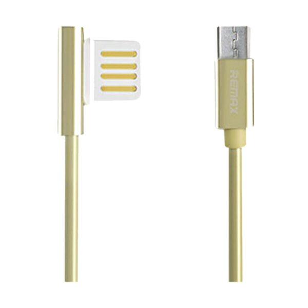 Remax USB Male to Micro USB 1 Meter Gold Data Cable