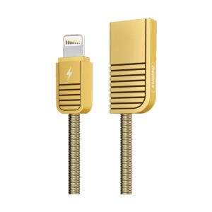 USB Male to Lightning, 1 Meter, Gold Data Cable