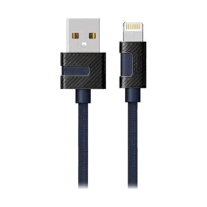 USB Male to Lightning, 1 Meter, Blue Data Cable