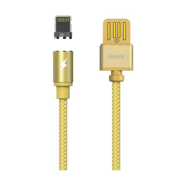 USB Male to Lightning, 1 Meter, Gold Charging Cable