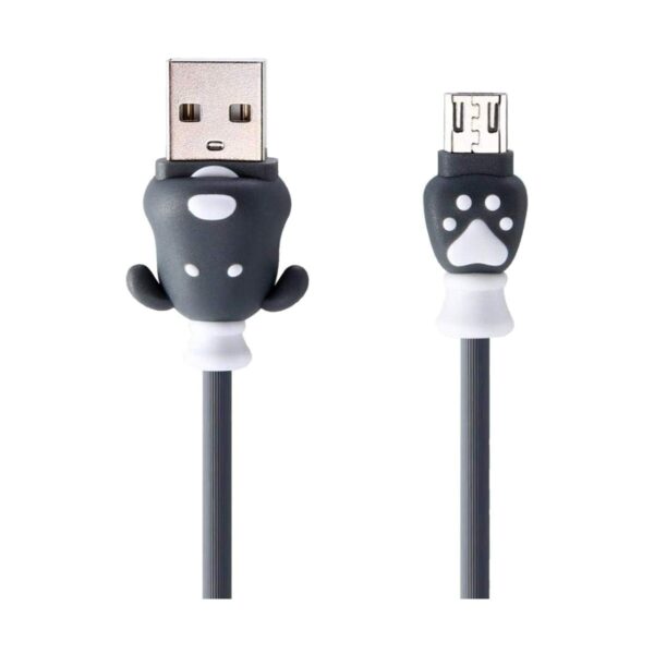 USB Male to Micro USB, 1 Meter, Black Charging & Data Cable