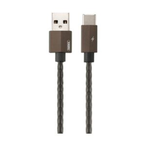 USB Male to Type-C, 1 Meter, Black Data Cable