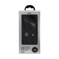 REMAX RP-U215 UK Dual USB Black Charger & Data Cable for Type-c