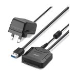 UGREEN USB 3.0 to SATA Converter with 12V 2A Power Adapter 50CM