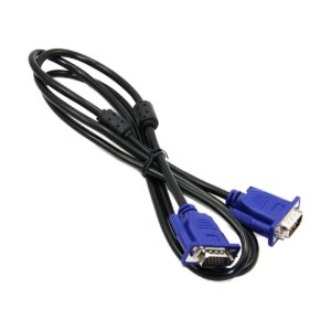 VGA Male to Male, 1.5 Meter, Black Cable