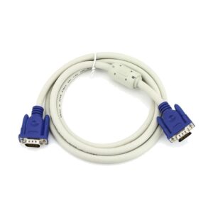 VGA Male to Male, 1.3 Meter, Black Cable
