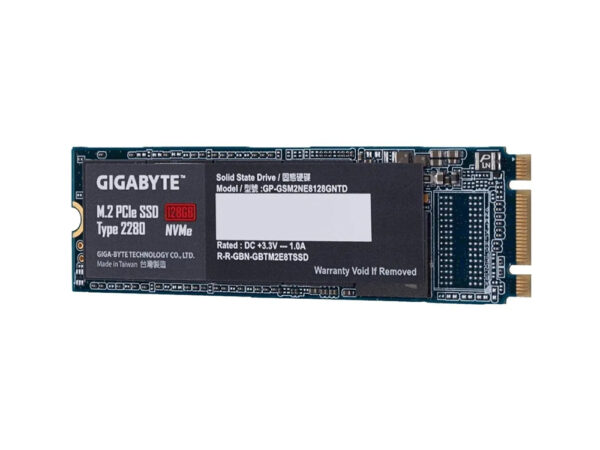 Gigabyte 128GB M.2 2280 PCIe 3.0×2 NVMe SSD