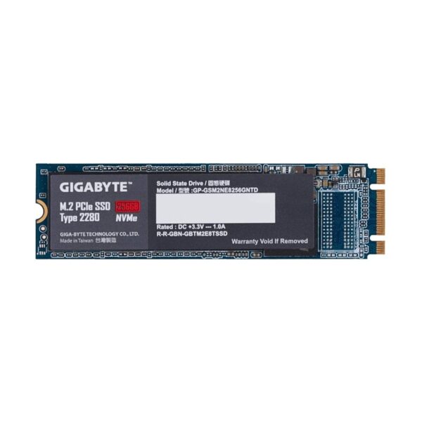 Gigabyte 256GB M.2 2280 PCIe 3.0x2 NVMe SSD